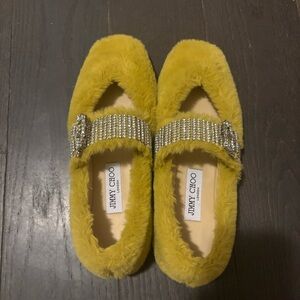 Jimmy Choo Fluffy Flats
